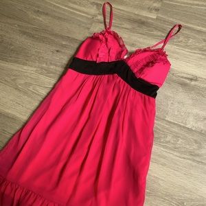 BEAUTIFUL HOT PINK DRESS!!